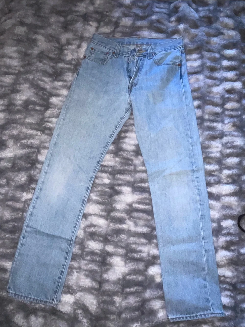 Levi's Men's Light Wash Straight Leg Jeans